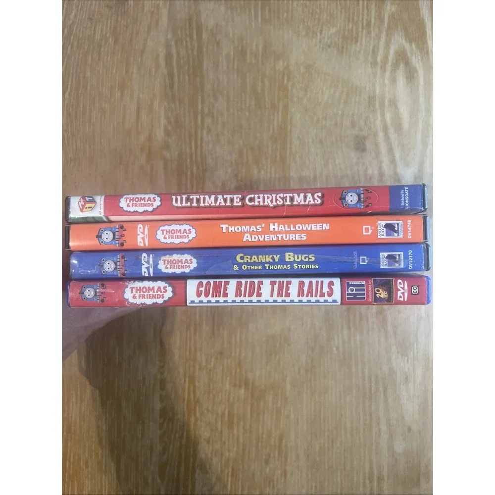 Thomas‎ The Train Engine Kids Family (DVD's) Movie Thomas And Friends Lot of 4